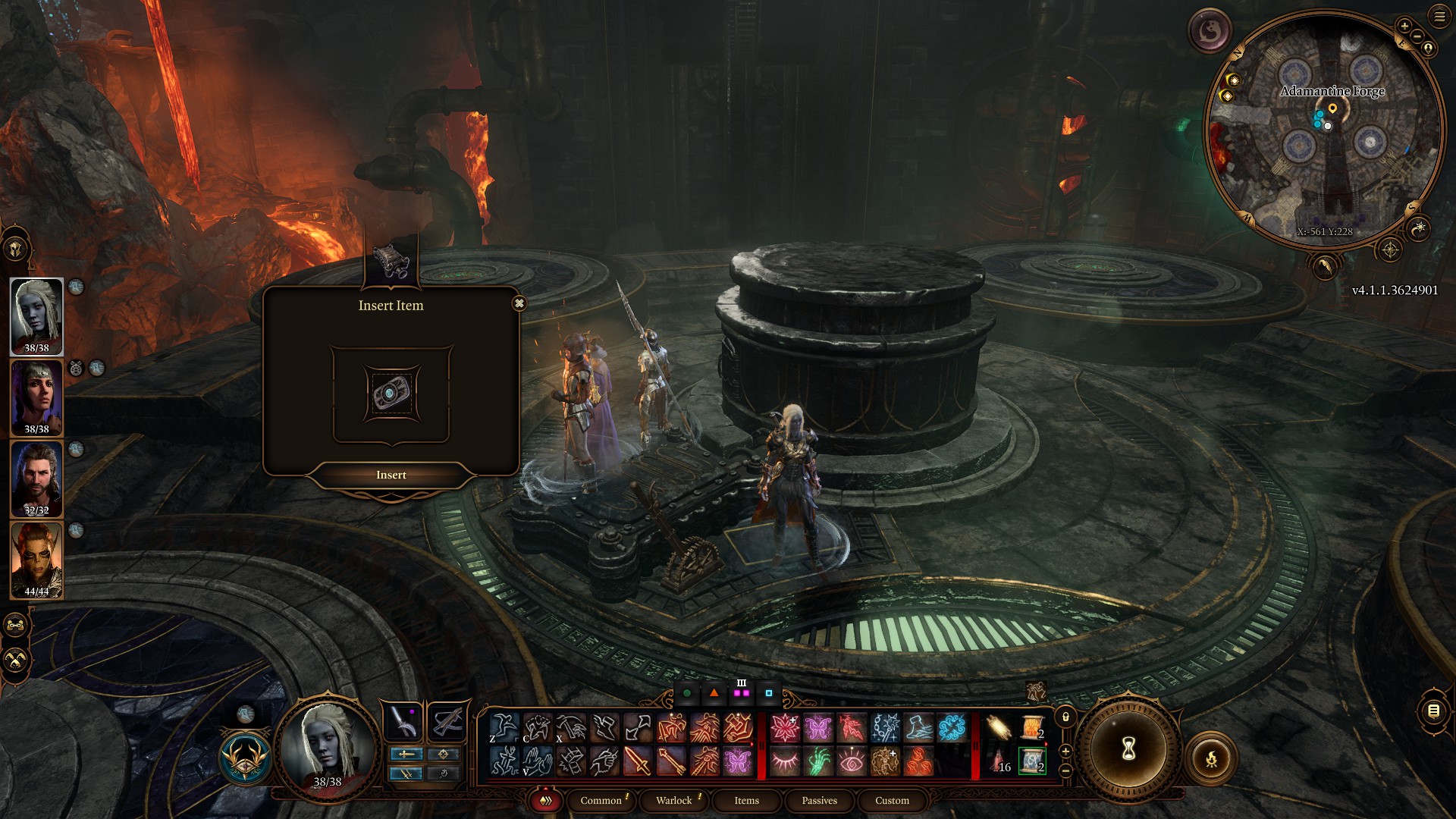 Baldur's Gate 3 Adamantine Forge structure.